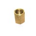 Brass Coupling Hex  Adapter Equal Female Connector.